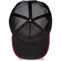 shapka-izvita-traker-chervena-snapbek-raging-pamplona-puff-patent-the-farm-ot-goorin-bros