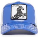 shapka-izvita-traker-sinya-snapbek-stallion-horsepower-puff-patent-the-farm-ot-goorin-bros