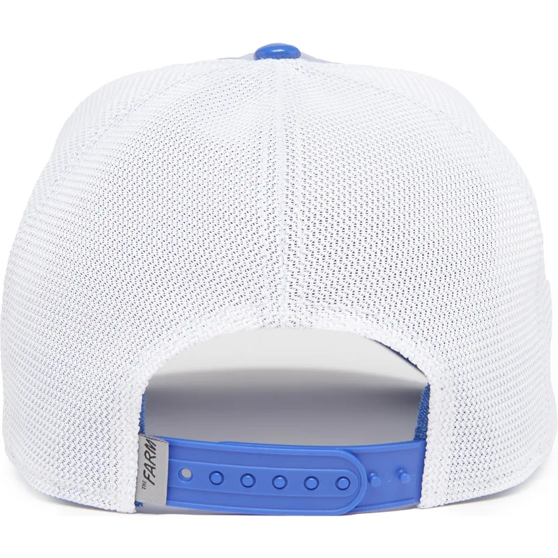 trucker-kasket-bla-og-hvid-hest-stallion-horsepower-puff-patent-the-farm-fra-goorin-bros