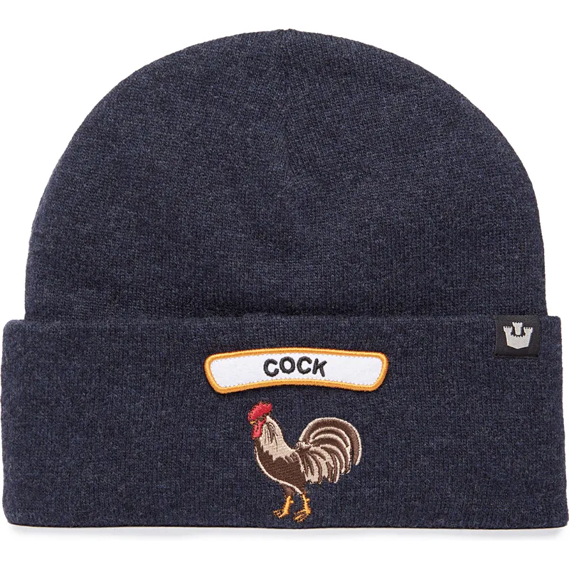 gallo-dunkelblau-mutze-soft-rock-cock-classic-knit-the-farm-von-goorin-bros