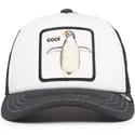 gorra-trucker-blanca-y-negra-para-nino-pinguino-cool-tuxie-the-farm-de-goorin-bros