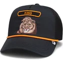 trucker-kasket-sort-love-king-gb2-lion-the-rocker-the-farm-fra-goorin-bros