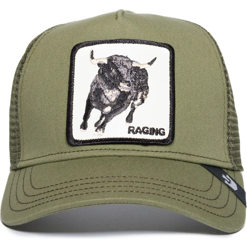 trucker-cap-grun-stier-raging-road-rage-truckin-the-farm-von-goorin-bros