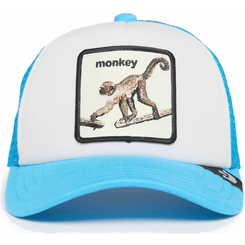 shapka-izvita-traker-sinya-snapbek-za-deca-monkey-mo-bizness-the-farm-ot-goorin-bros