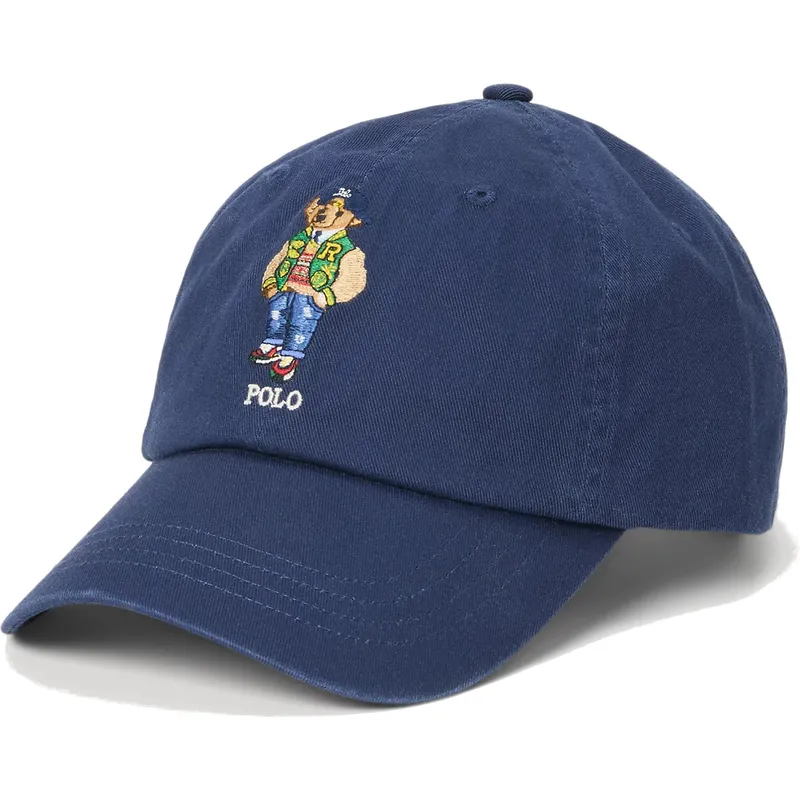 shapka-izvita-tmnosin-reguliruem-bear-twill-ot-polo-ralph-lauren