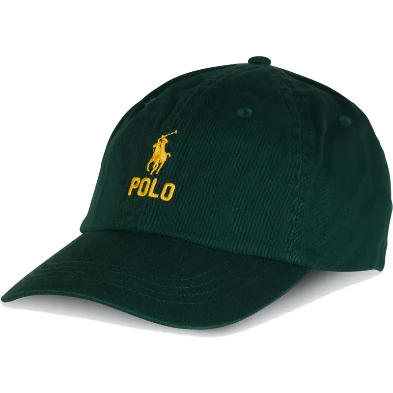 shapka-izvita-zelena-reguliruem-classic-sport-ot-polo-ralph-lauren