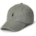 casquette-courbee-grise-ajustable-cotton-chino-classic-sport-polo-ralph-lauren