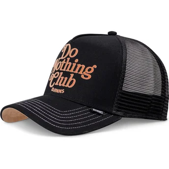 Шапка извита тракер черна снапбек Do Nothing Club HFT DNC 30th от Djinns