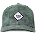 grune-snapback-kappe-mit-gebogenem-schirm-truefit-changer-von-djinns