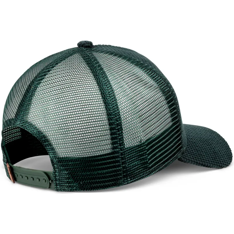 shapka-izvita-traker-zelena-snapbek-hft-waffle-cord-ot-djinns