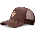 gorra-trucker-marron-hft-waffle-cord-de-djinns