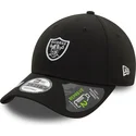 shapka-izvita-cherna-reguliruem-9forty-repreve-mini-na-las-vegas-raiders-nfl-ot-new-era