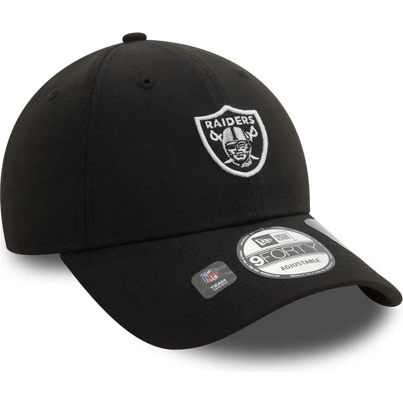 shapka-izvita-cherna-reguliruem-9forty-repreve-mini-na-las-vegas-raiders-nfl-ot-new-era