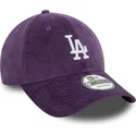 shapka-izvita-violetka-reguliruem-9forty-cord-na-los-angeles-dodgers-mlb-ot-new-era