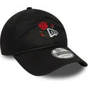 gorra-curva-negra-ajustable-9twenty-rose-icon-de-new-era