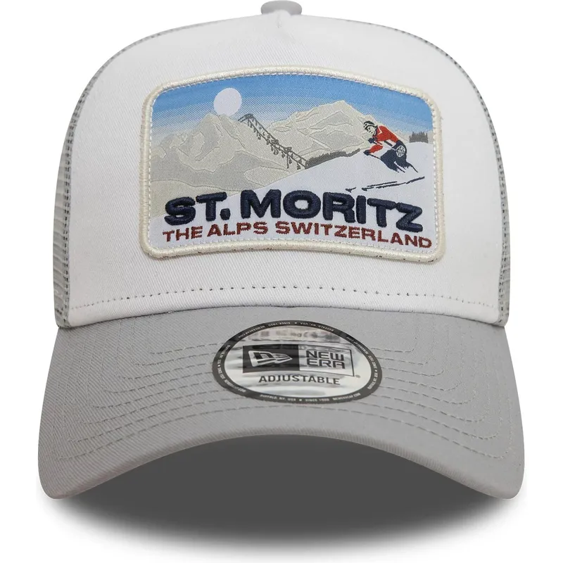 shapka-izvita-traker-siv-snapbek-a-frame-ski-patch-na-st-moritz-ciudades-playas-ot-new-era