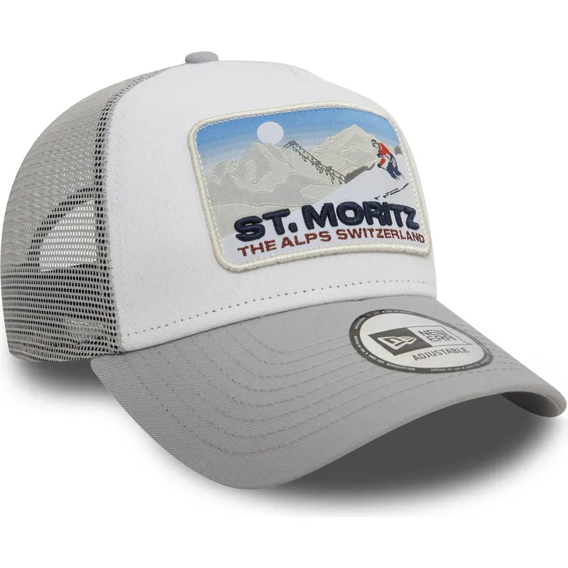 shapka-izvita-traker-siv-snapbek-a-frame-ski-patch-na-st-moritz-ciudades-playas-ot-new-era