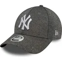 shapka-izvita-cherna-reguliruem-9forty-glitter-na-new-york-yankees-mlb-ot-new-era