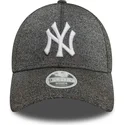 shapka-izvita-cherna-reguliruem-9forty-glitter-na-new-york-yankees-mlb-ot-new-era