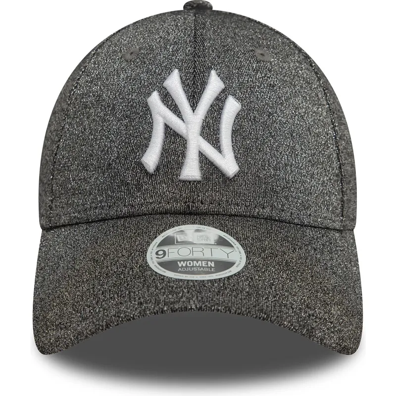 shapka-izvita-cherna-reguliruem-9forty-glitter-na-new-york-yankees-mlb-ot-new-era