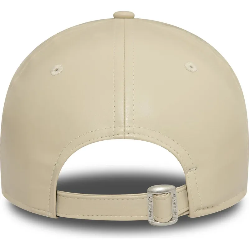 shapka-izvita-bezhov-reguliruem-9forty-midi-pu-na-new-york-yankees-mlb-ot-new-era