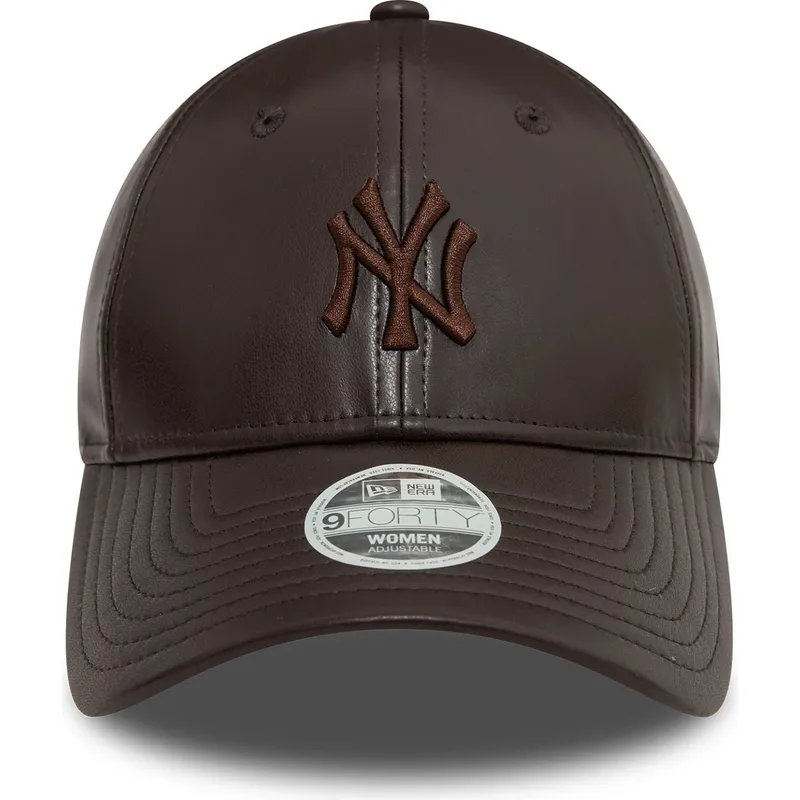 shapka-izvita-kafyav-reguliruem-9forty-midi-pu-na-new-york-yankees-mlb-ot-new-era