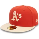 shapka-ploska-oranzhev-prilepnala-59fifty-side-patch-na-oakland-athletics-mlb-ot-new-era