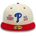 new-era-flat-brim-59fifty-93-division-philadelphia-phillies-mlb-beige-and-red-fitted-cap