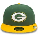 casquette-plate-verte-et-jaune-ajustee-59fifty-pin-pack-green-bay-packers-nfl-new-era