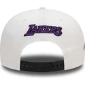 shapka-ploska-cherna-snapbek-9fifty-white-crown-patch-na-los-angeles-lakers-nba-ot-new-era