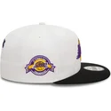 shapka-ploska-cherna-snapbek-9fifty-white-crown-patch-na-los-angeles-lakers-nba-ot-new-era