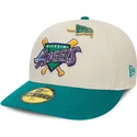 59fifty-kappe-beige-und-grun-angepasst-anaheim-angels-mlb-pin-von-new-era