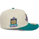 59fifty-kappe-beige-und-grun-angepasst-anaheim-angels-mlb-pin-von-new-era