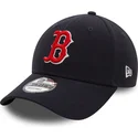 gorra-curva-azul-marino-ajustable-9forty-side-patch-de-boston-red-sox-mlb-de-new-era