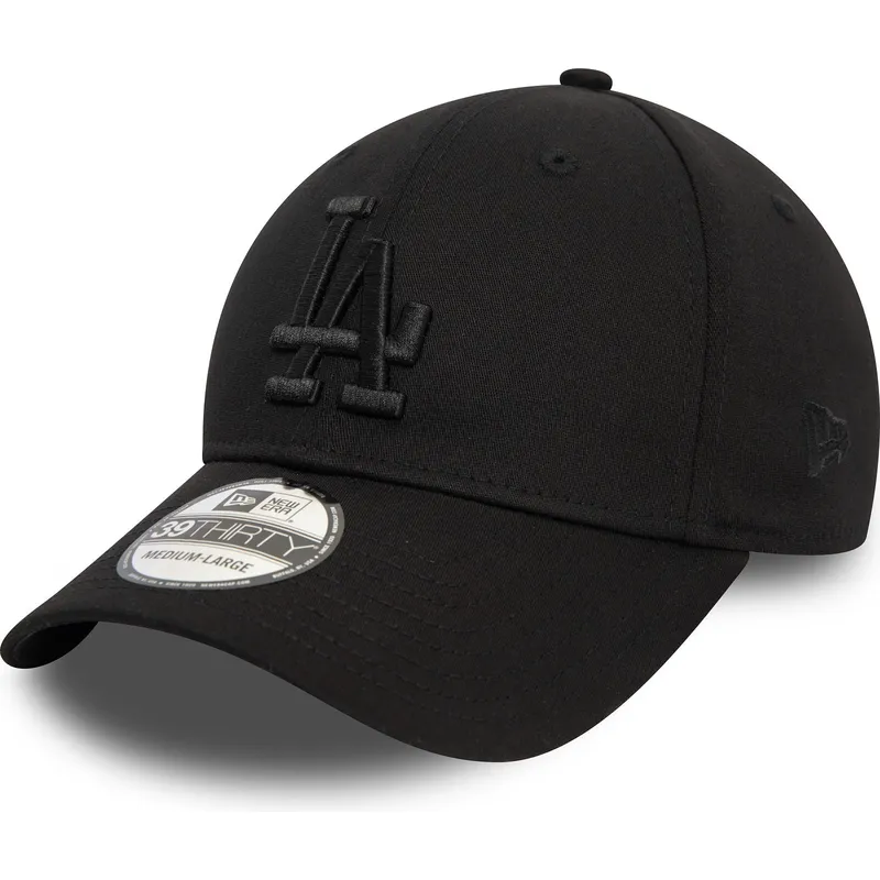 shapka-izvita-cherna-prilepnala-39thirty-monochrome-na-los-angeles-dodgers-mlb-ot-new-era