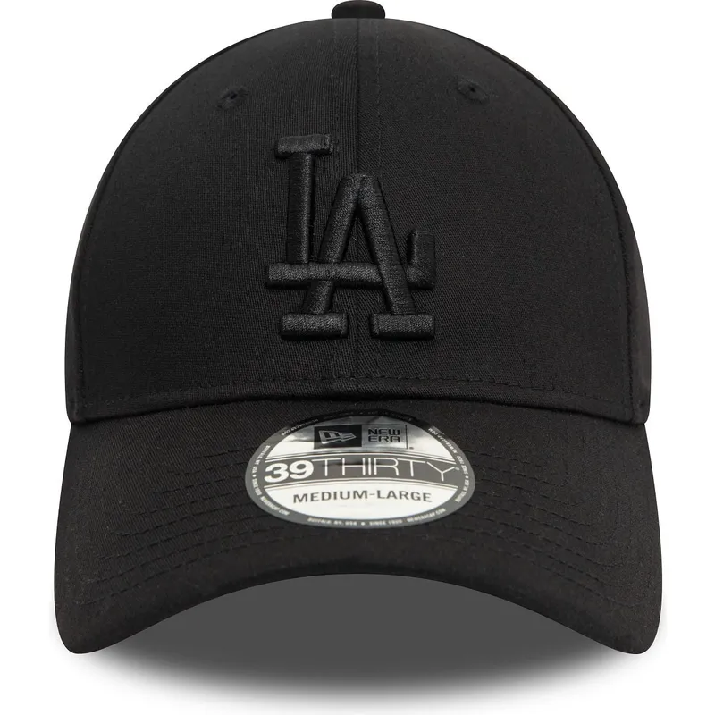 shapka-izvita-cherna-prilepnala-39thirty-monochrome-na-los-angeles-dodgers-mlb-ot-new-era