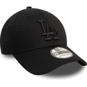 shapka-izvita-cherna-prilepnala-39thirty-monochrome-na-los-angeles-dodgers-mlb-ot-new-era