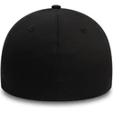 new-era-curved-brim-black-logo-39thirty-monochrome-los-angeles-dodgers-mlb-black-fitted-cap