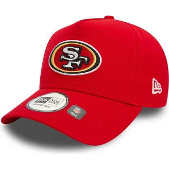 Gorra curva roja snapback 9FORTY E Frame de San Francisco Giants MLB de New Era