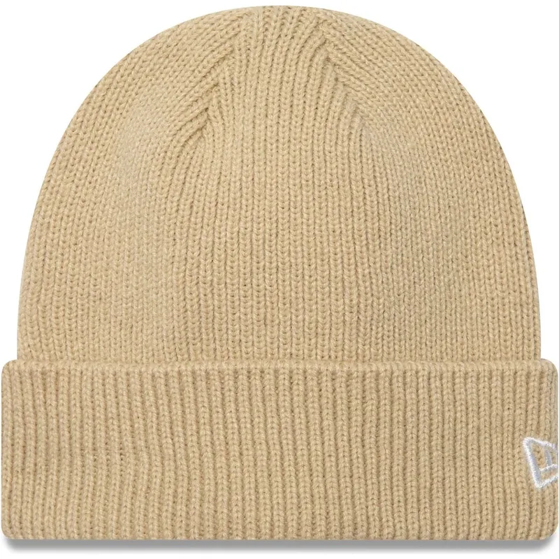 shapka-bezhov-wool-cuff-knit-ot-new-era