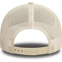beige-damen-trucker-cap-9forty-e-frame-flower-bird-von-new-era