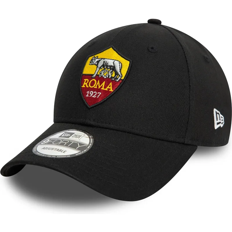 new-era-izvita-periferiya-9forty-core-associazione-sportiva-roma-serie-a-cherna-reguliruema-shapka