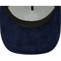 marineblaue-9forty-a-frame-cord-trucker-cap-der-new-york-yankees-mlb-von-new-era