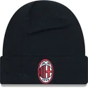 gorro-negro-core-cuff-de-ac-milan-serie-a-de-new-era