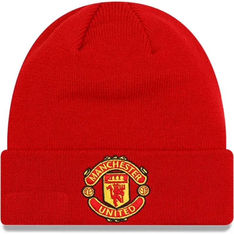 shapka-chervena-core-cuff-na-manchester-united-football-club-premier-league-ot-new-era