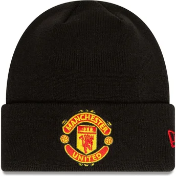 Шапка черна Core Cuff на Manchester United Football Club Premier League от New Era