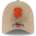 shapka-izvita-bezhov-reguliruem-9twenty-core-classic-na-san-francisco-giants-mlb-ot-new-era
