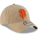 shapka-izvita-bezhov-reguliruem-9twenty-core-classic-na-san-francisco-giants-mlb-ot-new-era