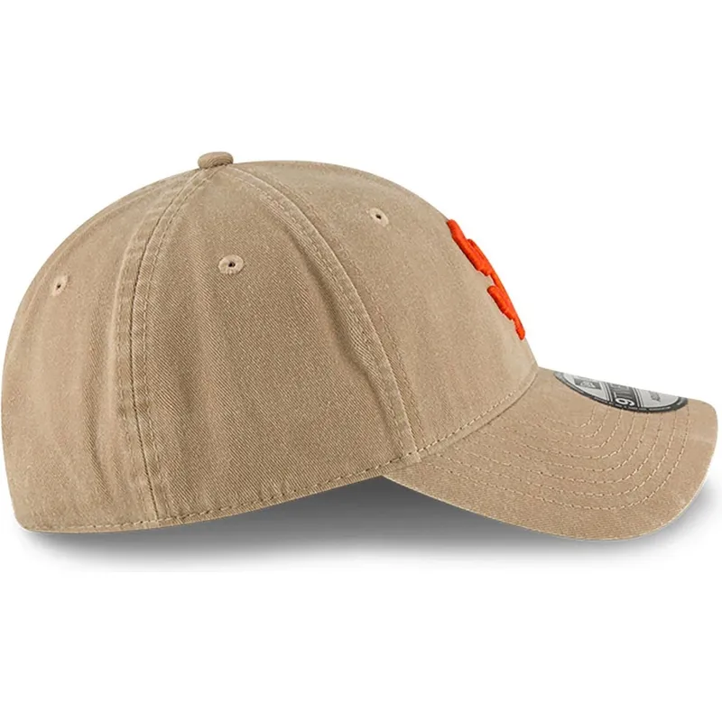 shapka-izvita-bezhov-reguliruem-9twenty-core-classic-na-san-francisco-giants-mlb-ot-new-era