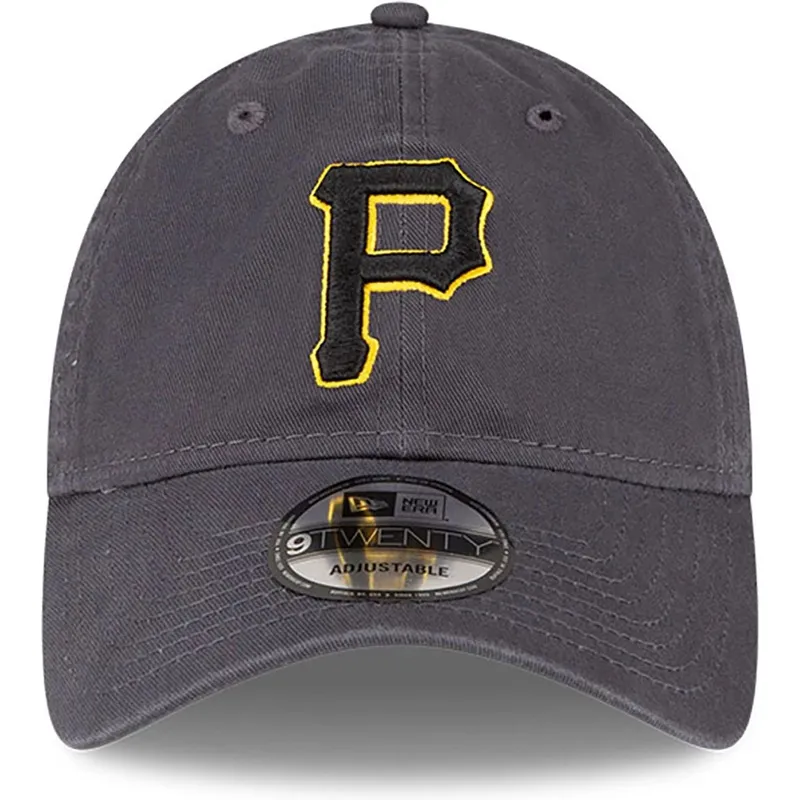 gra-justerbar-kurvet-kasket-9twenty-core-classic-fra-pittsburgh-pirates-mlb-fra-new-era